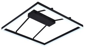 Lustră LED aplicată, dimabilă, 55W, 230V, 3000-6500K + telecomandă