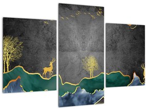 Tablou - Munții (90x60 cm)