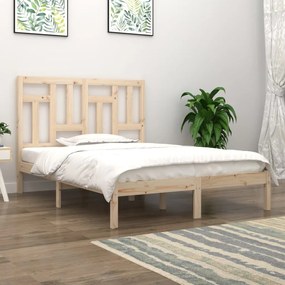 3104543 vidaXL Cadru de pat, 140x200 cm, lemn masiv de pin