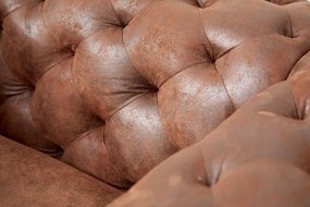 Fotoliu design Chesterfield, Microfibra, Maro Antic, MODERN BAROCK
