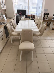 SET JASMIN 4 MASA+6 SCAUNE PERSONALIZABIL PE CULORI