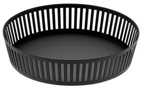 Fructieră YAMAZAKI Tower, ⌀ 25 cm, negru