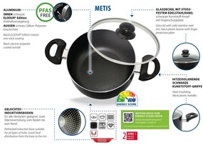 Elo 48004 Set de 4 oale din aluminiu Metis