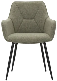 Mauro Ferretti Scaun Vicenza Verde Set 2 Bucati cm 58X63X85,5 | Aosom Romania