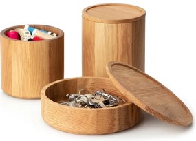 Cutie de lemn 13x16 cm stejar Continenta C4172