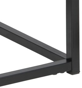 Noptieră CARLY antracit, design modern și finisaj elegant