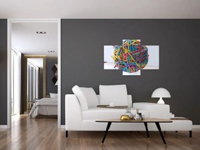 Tablou cu gumițe (90x60 cm)