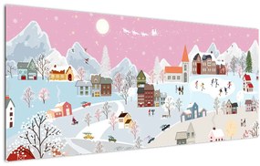 Tablou - Iarma magică (120x50 cm)