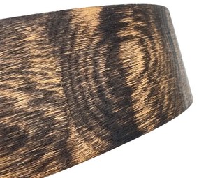 Brilagi - Plafonieră LED CARVALHO SMOKEY 36W/230V, stejar, Ø 47,5 cm