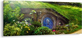 Tablou - Orasul Hobitin (120x50 cm)