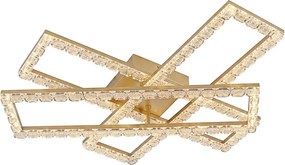 JUST LIGHT. 14733-60 - Plafonieră LED GLITRA LED/35W/230V aurie