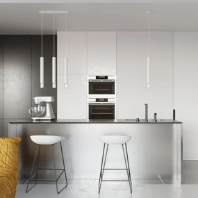 Lustră pe cablu VIZIER 3xG9/40W/230V albă Sollux SL.0959