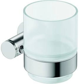 Duravit 99201000 - Suport pentru periuțe de dinți montat pe perete D-CODE, pentru partea dreaptă, crom lucios
