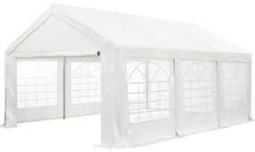 Jusky Cort petrecere Gala 4 x 6 m - alb