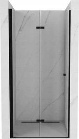 Mexen Lima uși de duș pliabile 90 cm, transparent, negru - 856-090-000-70-00