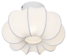 Plafonieră Japandi albă 27cm - Plu Asyesha