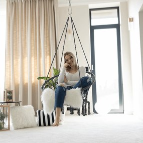 Balansoar suspendat Culoare Gri, AMADO 2 NEW