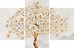 Tablou cu copac cu flori (90x60 cm)