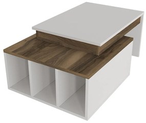 Masă de cafea Kolarado White Walnut