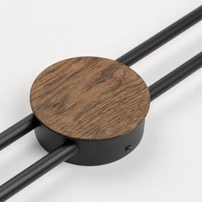 Aplică LED Brilagi WOODY COLLINE LED/15W/230V 80 cm stejar nuc