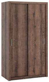 Dulap de haine cu uși culisante Klary SZ120 KE04 (Stejar monastery) . 1105736