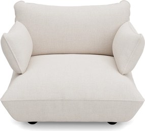 Canapea modulara Sumo Loveseat Bouclé, culori multiple - Fatboy Culoare: cremos