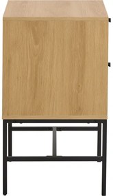 Noptieră OLIVIA cu sertare, stejar