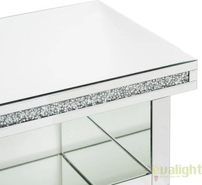 Masuta eleganta placata cu oglinda Glam SX-106480