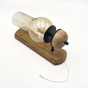 Aplică Brilagi COTTAGE 1xE14/40W/230V stejar/maro