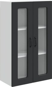 vidaXL Dulap de bucătărie Kalmar Negru 60 x 31 x 100 cm Lemn compozit