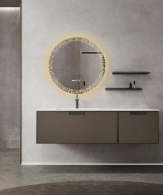 Oglindă Baie LED și Dezaburire Elit's Premium cu Senzor Touch, Lumina Rece, Caldă și Neutră, 70 cm 176