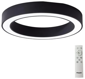 Azzardo AZ5032 - Plafonieră LED dimabilă MARCO LED/50W/230V negru + + telecomandă