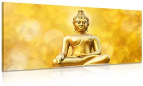 Tablou statuia aurie a lui Budha