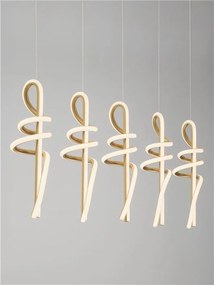 Lustra cu 4 pendule LED SOLINE