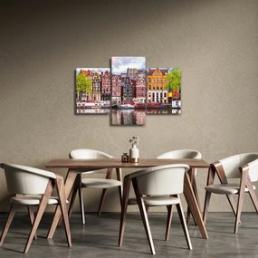 Tablou - Amsterdam, case de dans (90x60 cm)
