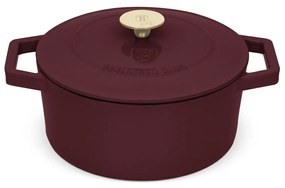 BerlingerHaus Tigaie din fontă cu capac Leonardo 24 cm, 24 cm