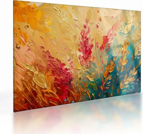 Tablou pe sticlă - Vopsirea câmpului (70x50 cm)