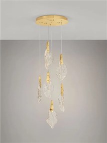 Lustra LED suspendata design decorativ BELLINA D-50cm