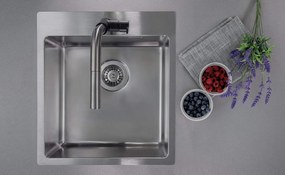 Chiuvetă din inox, 1-cuvă, Olfato, ZPO_010A