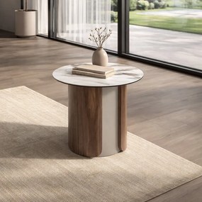 Masuta laterala design LUX Walnut