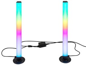 SET 2x lampă LED RGB dimabilă de masă Rabalux 76014 PACO LED/5W/5V