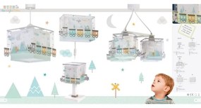 Dalber D-63534 - Lustră copii TRAIN 3xE27/60W/230V