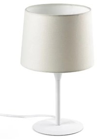 Veioza / Lampa de masa moderna design elegant CONGA mini alb/bej 64316-02