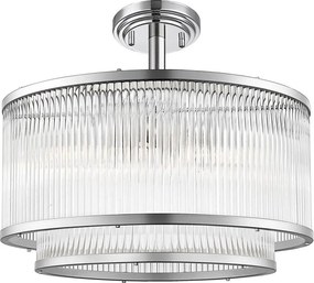 Brilagi - Lustru aplicat RAMOS 5xE14/60W/230V crom lucios