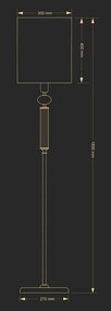 Lampadar, Lampa de podea eleganta design clasic Ruta