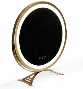 Masă de toaletă cu oglindă LED Estel Black