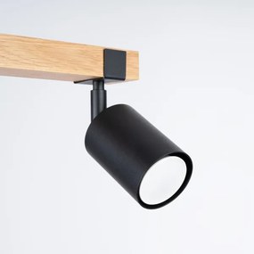 Spot Sollux SL.1344 FAGER 2xGU10/10W/230V negru