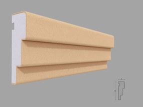 Ancadrament fereastra exterior FP134 dimensiuni 135x45x2000mm