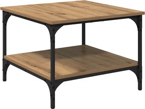 vidaXL Masă de cafea Stejar Artizanal 55 x 55 x 40 cm Lemn compozit