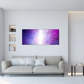 Tablou abstract - Femeie (120x50 cm)